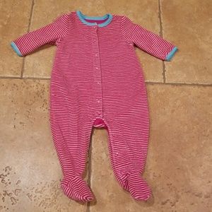 Baby GAP footed fleece PJ's